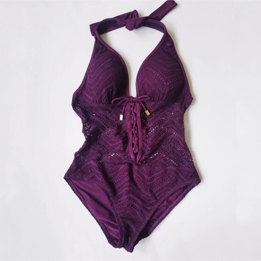 Bleu Rod Beattie Sheer Thing Swimsuit Size 4